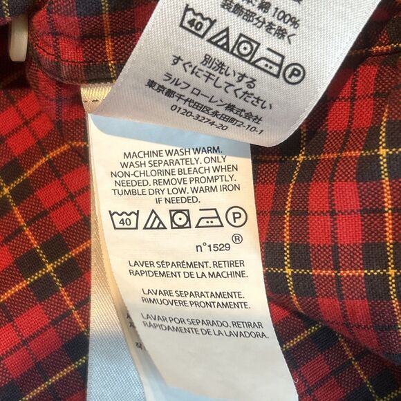 Ralph Lauren Classic Fit Men’s Shirt. Large. Button Down. Long Sleeve. Cotton - Picture 6 of 12